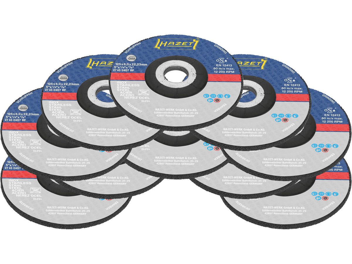 HAZET Schruppscheiben-Satz 9233-011/10