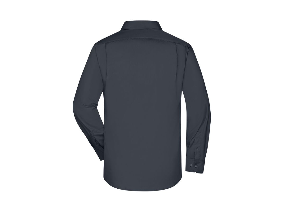 JN Men's Business Shirt Longsleeve JN642 Carbon Gr.L