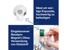 magnetoplan Magnet Design 1680015 15mm Acryl 10 St./Pack