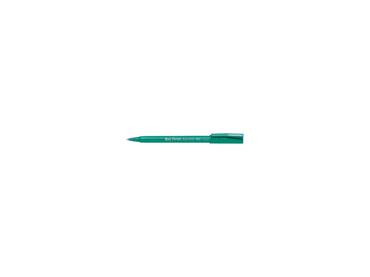 Pentel Tintenroller Ball R50-C 0,4mm Kappenmodell blau