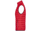 JN Ladies' Down Vest JN1137 red/silver, Größe XL