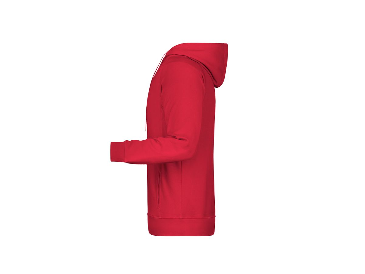 JN Men's Hoody 8024 red, Größe S