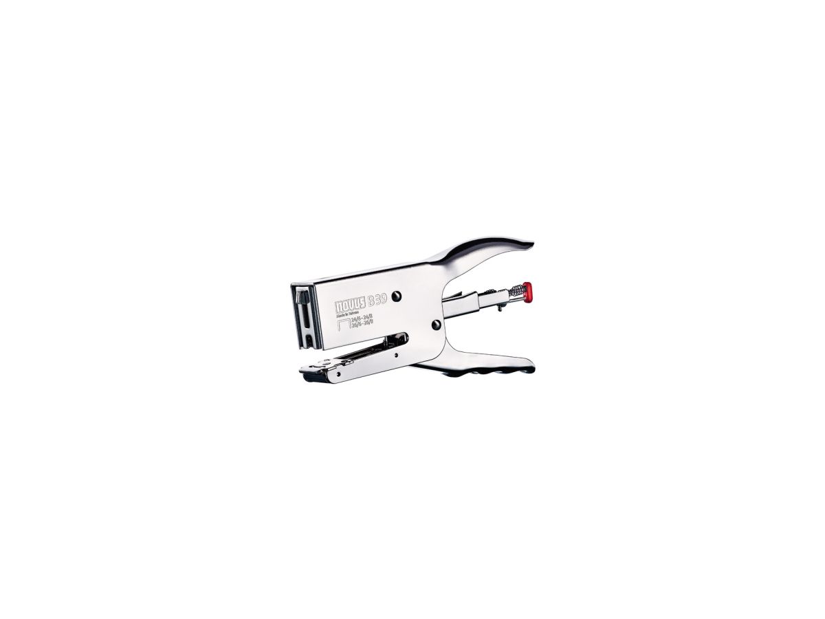 NOVUS Heftzange B39 021-0094 chrom 50 Seiten