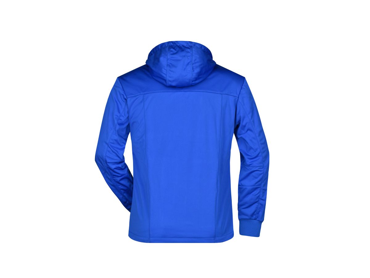 JN Mens Maritime Jacket JN1078 100%PES, nautic-blue/navy/white, Größe S