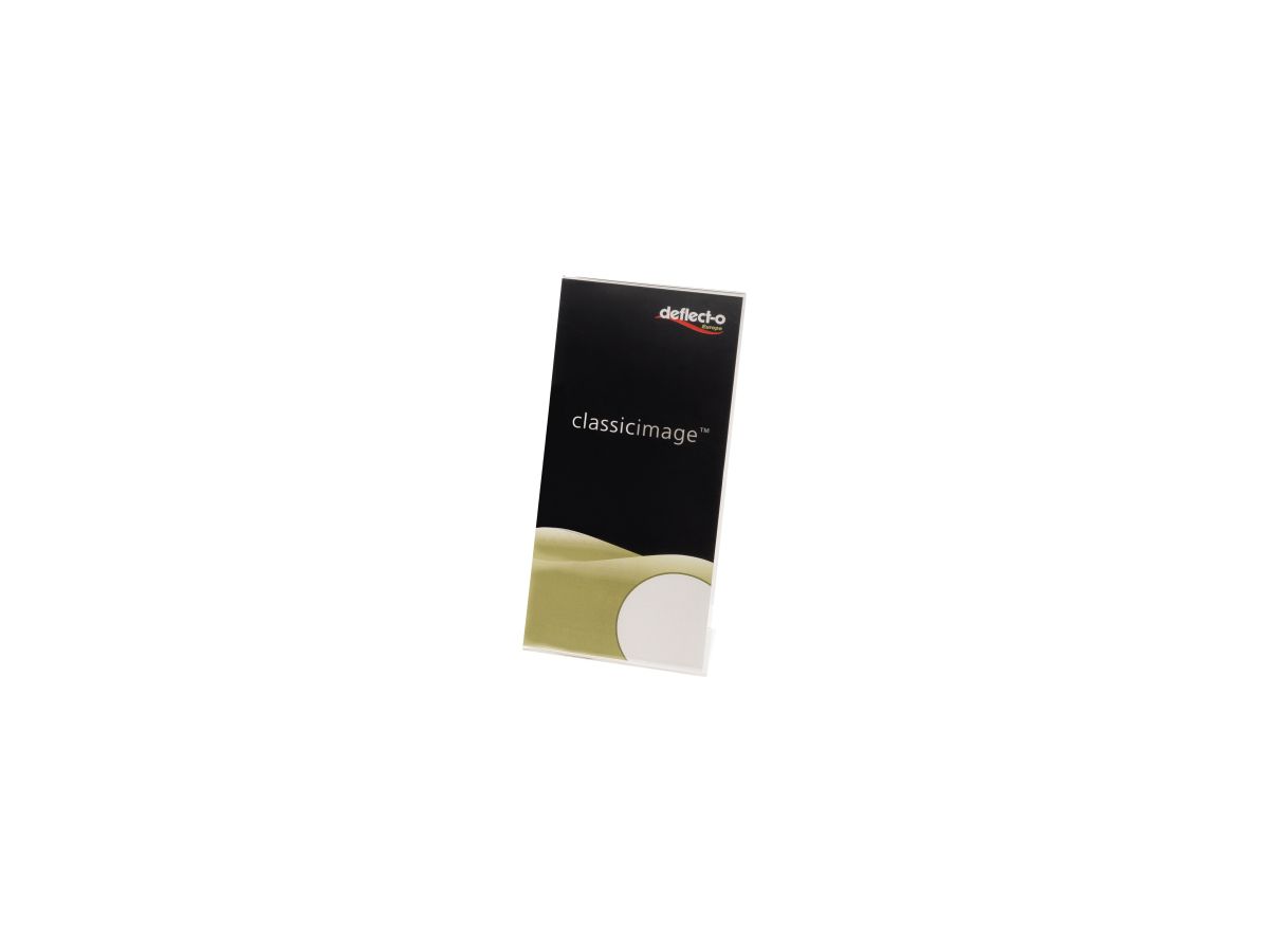Deflecto Tischaufsteller Classic Image 45201 10x21x6,8cm tr