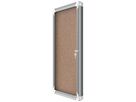 Nobo Schaukasten 1902561 Innen 4xA4 Korkrückwand br