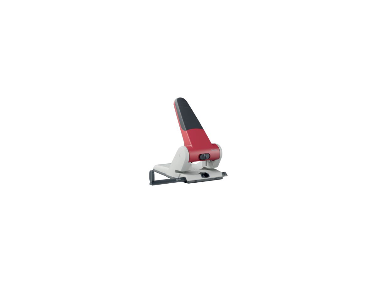Leitz Registraturlocher 51800025 max. 65Blatt Aluminium rot