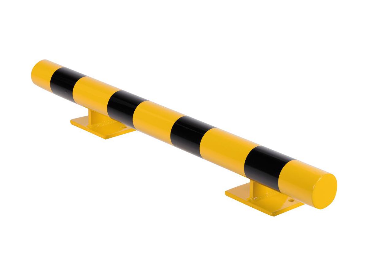 Wandschutz aus Stahl gelb