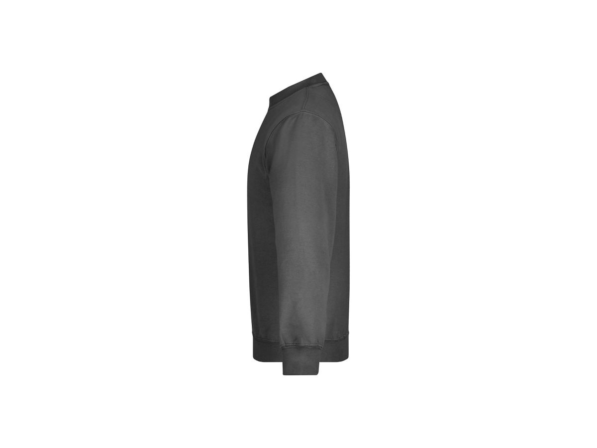 JN Round-Sweat Heavy Junior JN040K 80%BW/20%PES, graphite, Größe XS