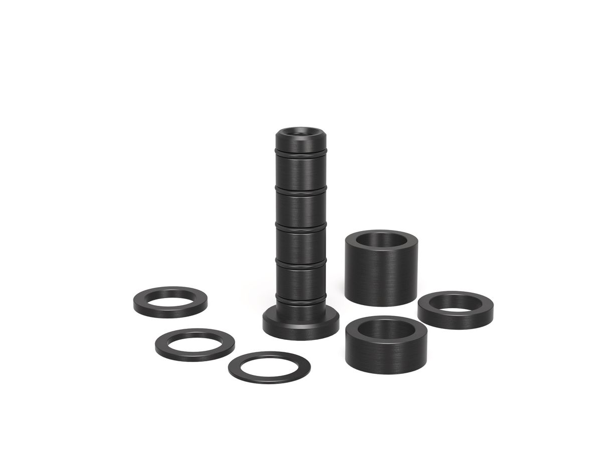 Auflagesatz 7-teilig - brüniert