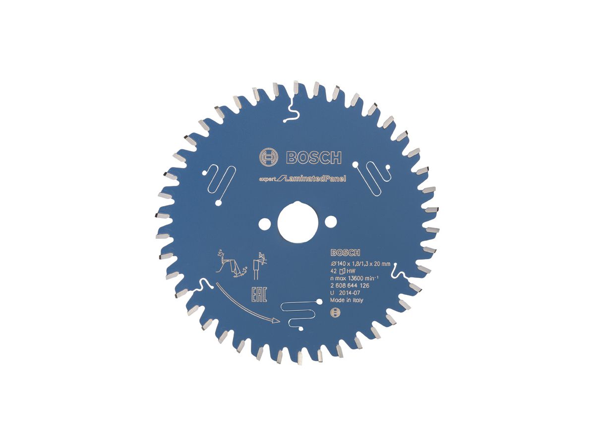 HW Kreissägeblatt Expert f.Laminat 140x20x1,8 42T