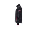 JN Damen Softshell-Jacke JN1125 black/light-red, Größe XL