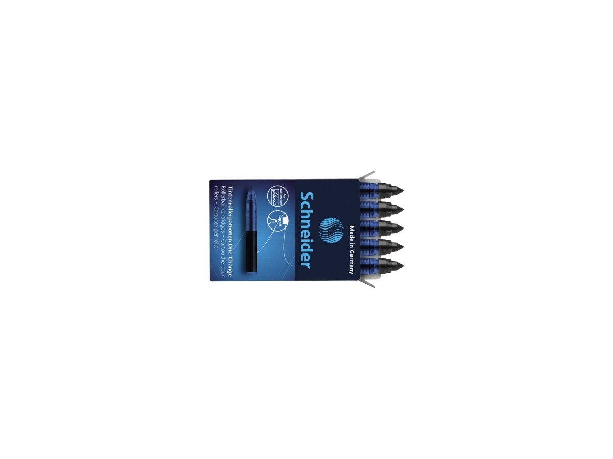 Schneider Tintenrollermine One Change 185401 0,6mm schwarz