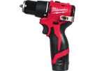 MILWAUKEE Akku-Schlagbohrschrauber M12BLPDRC-202C, 2x12V/2,0 Ah, Ladegerät