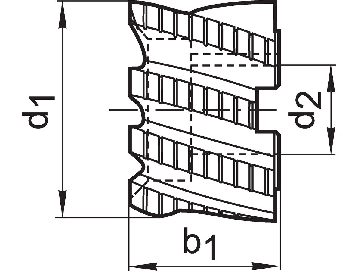 FORMAT Walzenstirnfräser DIN1880 HSSE