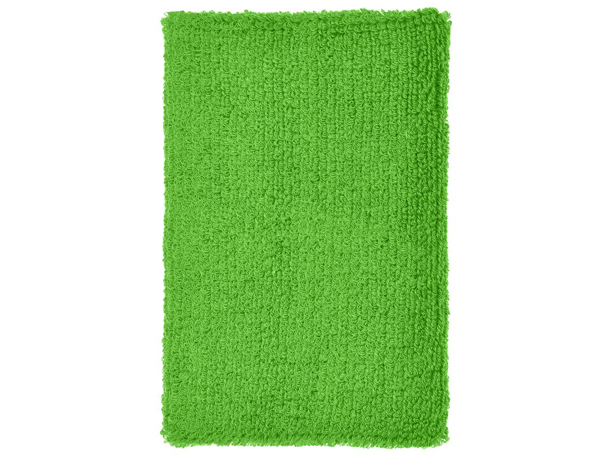 MB Sporty Wristband MB044 80%BW/20%EL, lime-green, Größe one size
