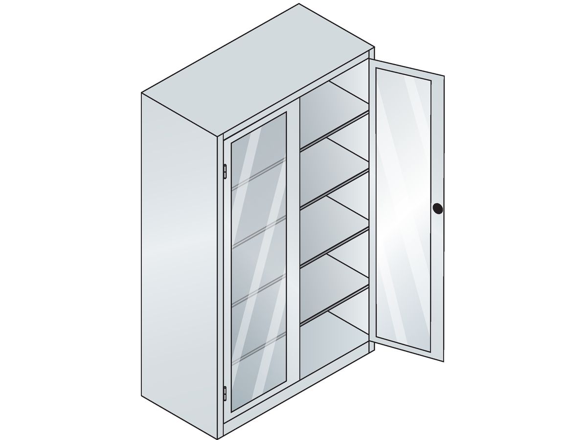 C+P Werkzeugschr. Sichtf. 8932-055 7035/7035