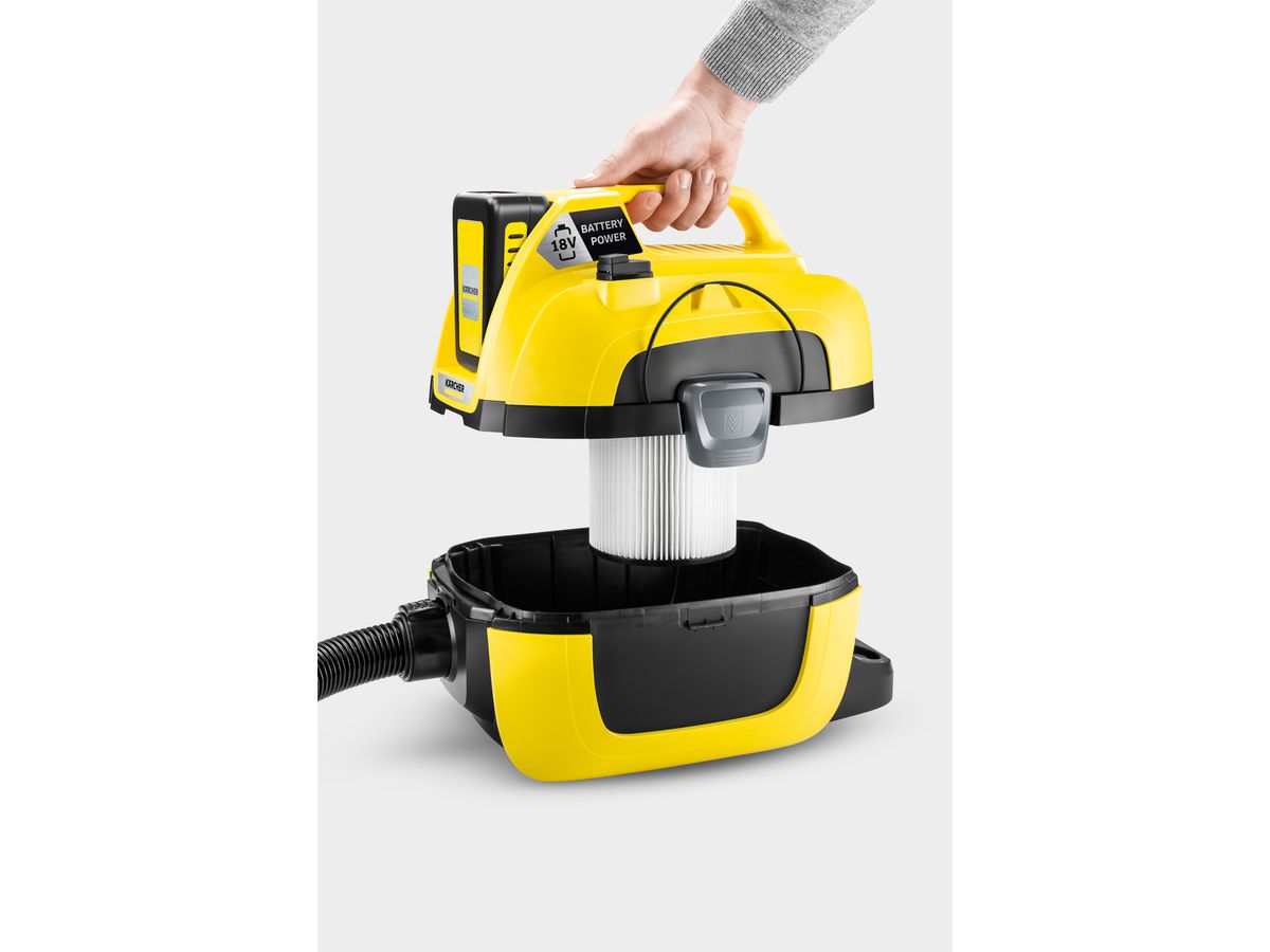 KÄRCHER Akku-Nass-/Trockensauger WD 1 Compact Battery Set EU-II