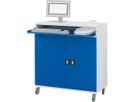 Mobile computer cabinet 1100x520x1185- 7035/5010