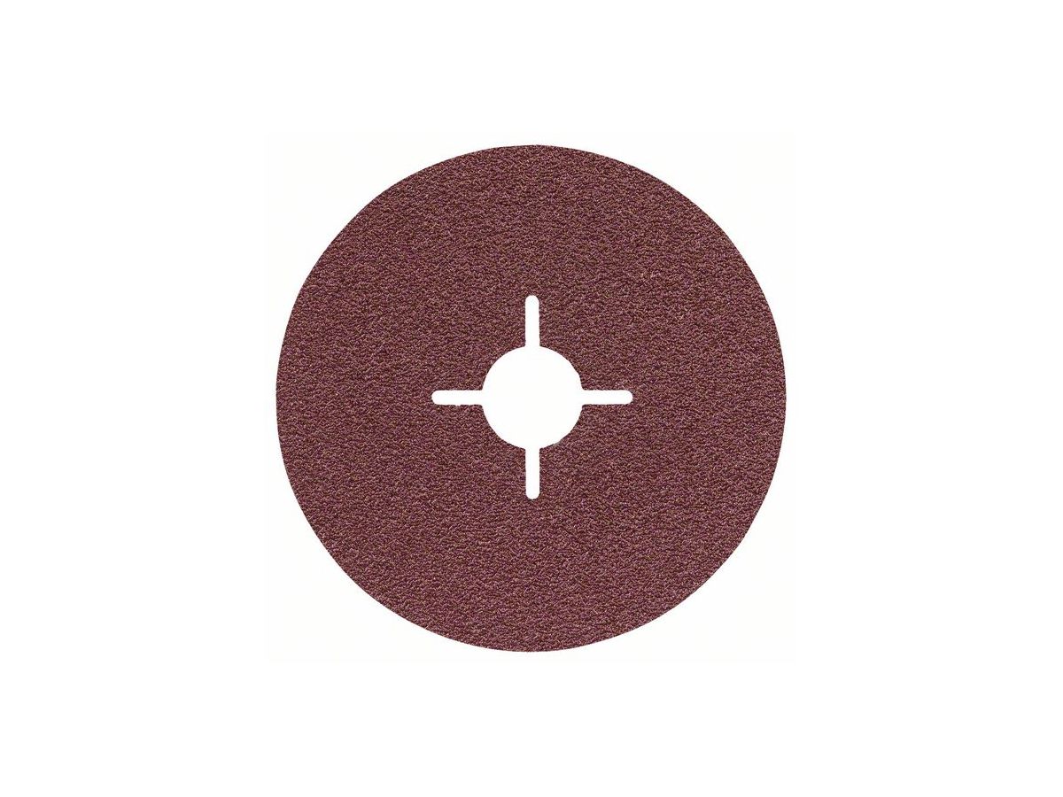 BOSCH Fiberschleifscheibe R444 Expert for Metal, 115 mm, K 60