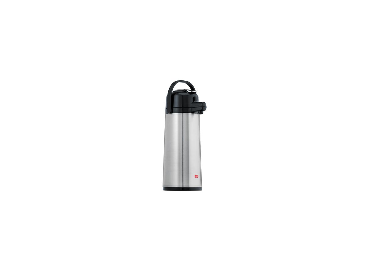 Melitta Isolierkanne 16718 2,2l silber/schwarz