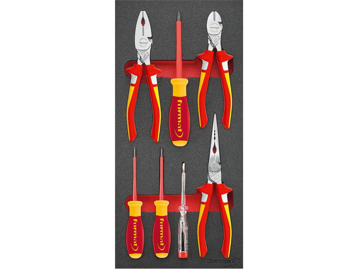 Gereedschapsmodule 1/3 Schroevendraaier tang VDEFORMAT