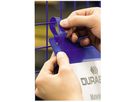 DURABLE Logistiktasche 175107 Lasche A4 quer d.bl 50 St./Pack.