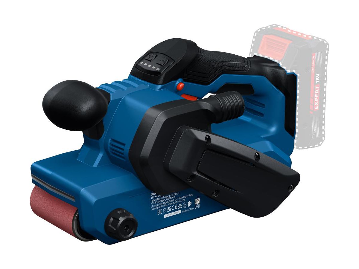 BOSCH Akku-Bandschleifer GBS 18V-75 solo, in L-BOXX