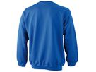 JN Mens Round Sweat Pocket JN924 80%BW/20%PES, royal, Größe XL