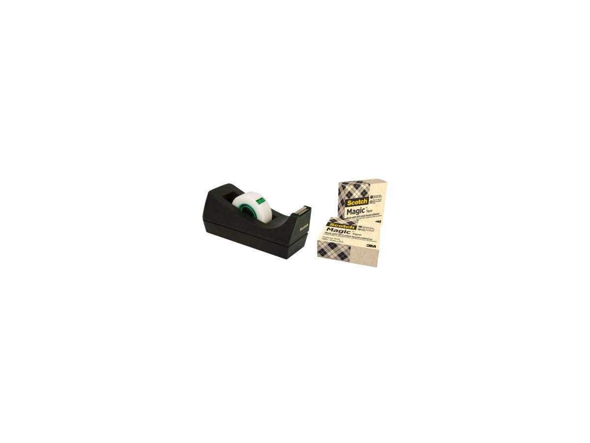 Scotch Tischabroller A greener choice 900C38G3 sw +3Klebeband