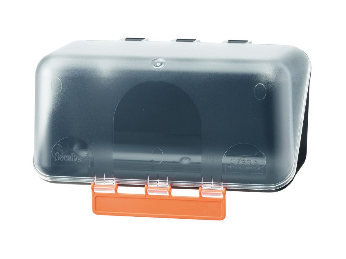 SECU-BOX Aufbewahrungsbox "Mini" ohne Gebotszeichen, transp. Nr: 4002321200004