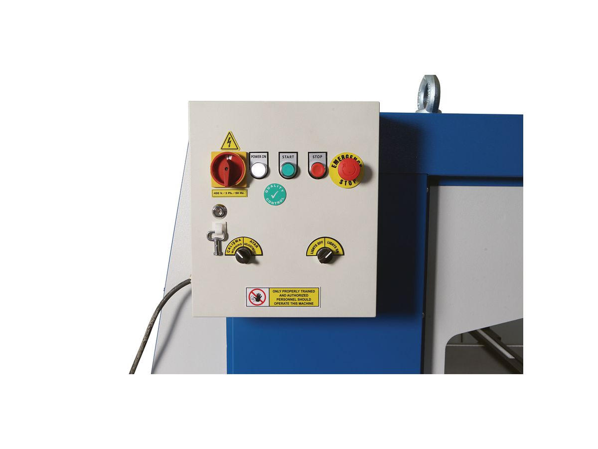 Metallkraft HLS 65S 3818065 Hydraulische Profilstahlschere, Stanze