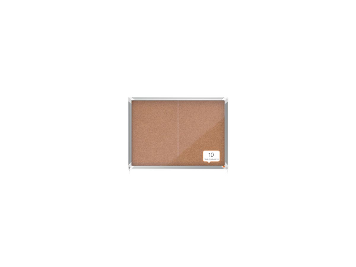 Nobo Schaukasten Premium Plus 1915331 Innen Schiebetür 8xA4