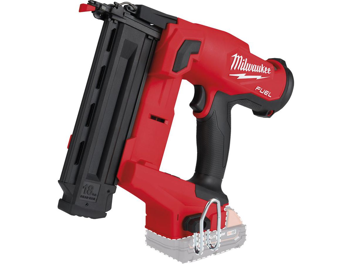 MILWAUKEE Akku-Nagler FUEL M18FN18GS-0X, Solo in HD Box
