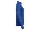 JN Ladies' Sports Shirt Longsleeve JN497 blue-melange/navy, Größe XL