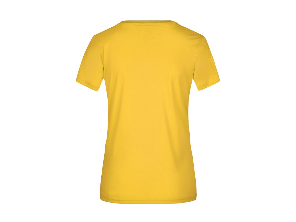 JN Ladies Active-T JN357 100%PES, yellow, Größe L