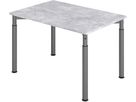 Schreibtisch 4-Fuß 1200x800 mm Beton