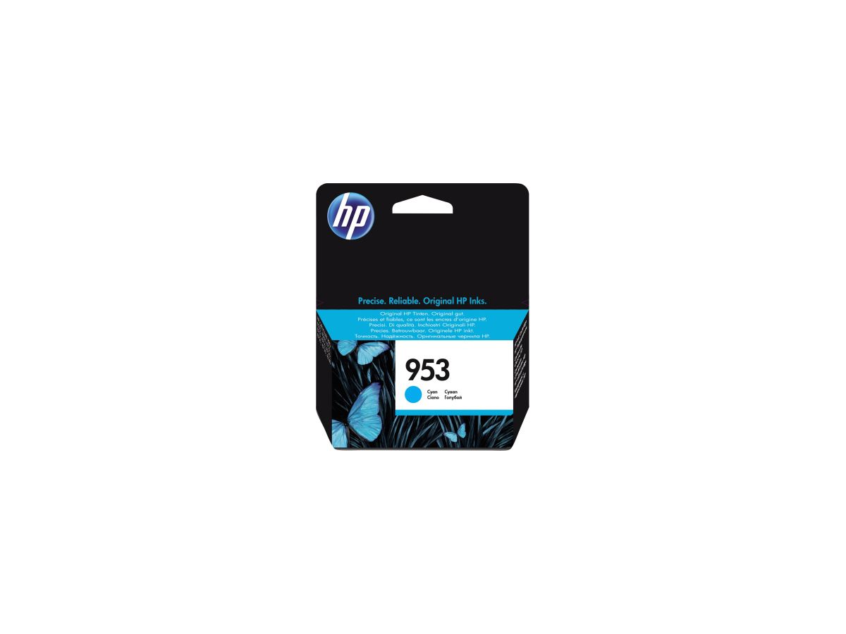 HP Tintenpatrone F6U12AE#BGX Nr.953 700Seiten 10ml cyan