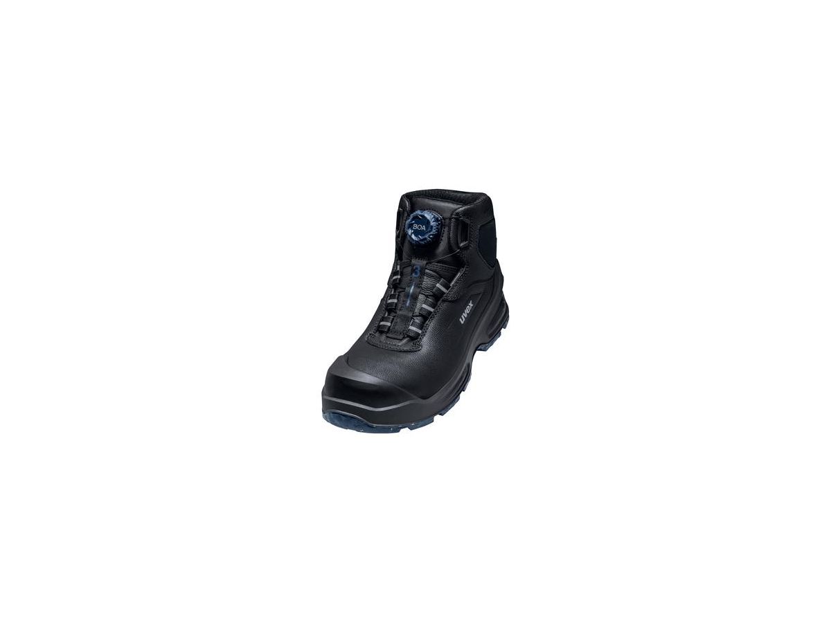 UVEX 3 MACSOLE Sicherheits-Stiefel BOA Gr. 52 W12 S3S ESD HRO schwarz, 6864.3