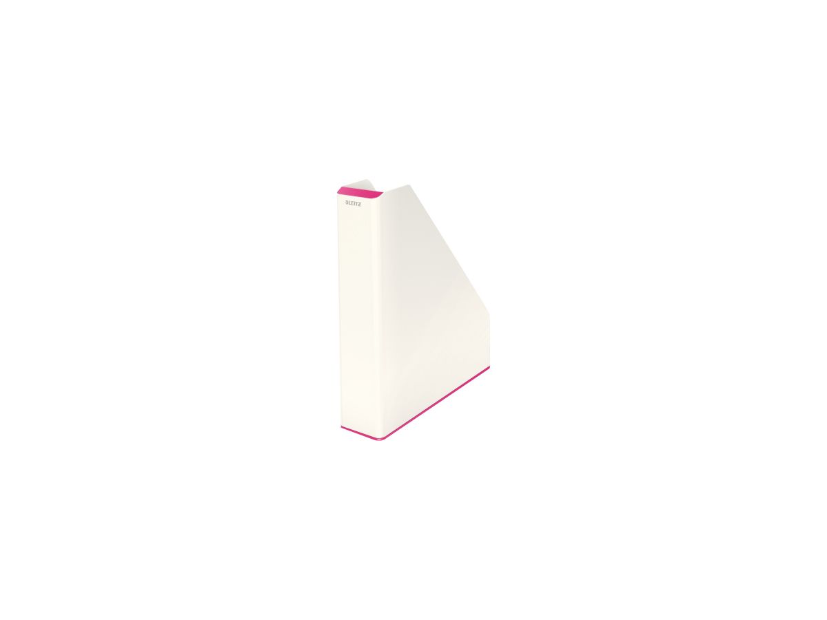 Leitz Stehsammler WOW 53621023 DIN A4 PS weiß/pink