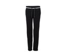 JN Ladies' Jog-Pants JN779 black/white, Größe M