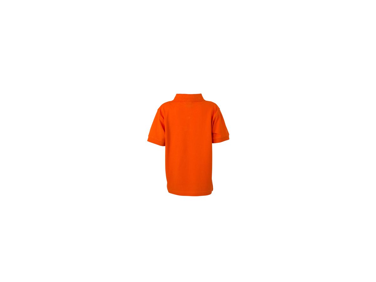 JN Classic Polo Junior JN070K 100%BW, dark-orange, Größe M