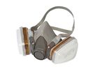 3M Halbmaske 6002C Mehrweg inkl. Wechselfilter grau