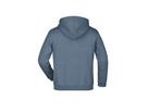 JN Hooded Sweat Junior JN047K 80%BW/20%PES, carbon, Größe XL