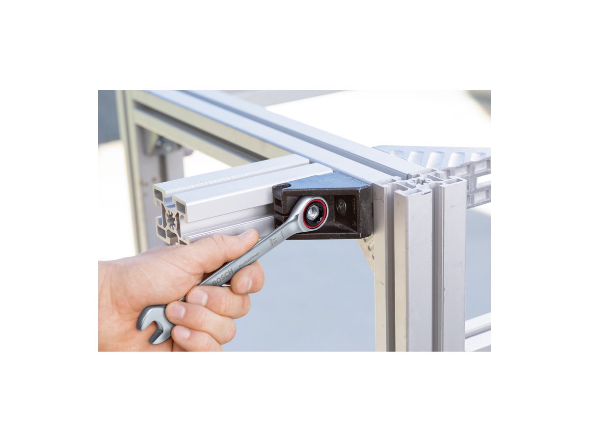 BOSCH Ringmaulschlüssel-Set mit Ratsche 5-teilig