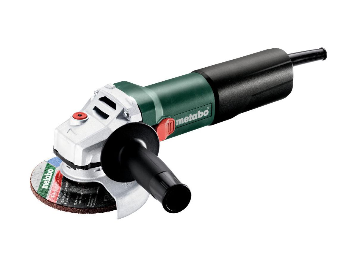 METABO Winkelschleifer WEQ 1400-125 1400 Watt, M-Quick Mutter, im Karton