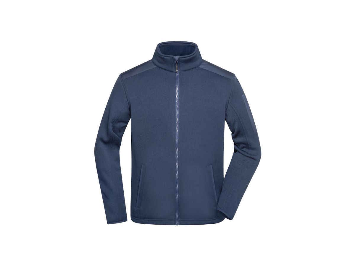 JN Mens Knitted Fleece Jacket JN591