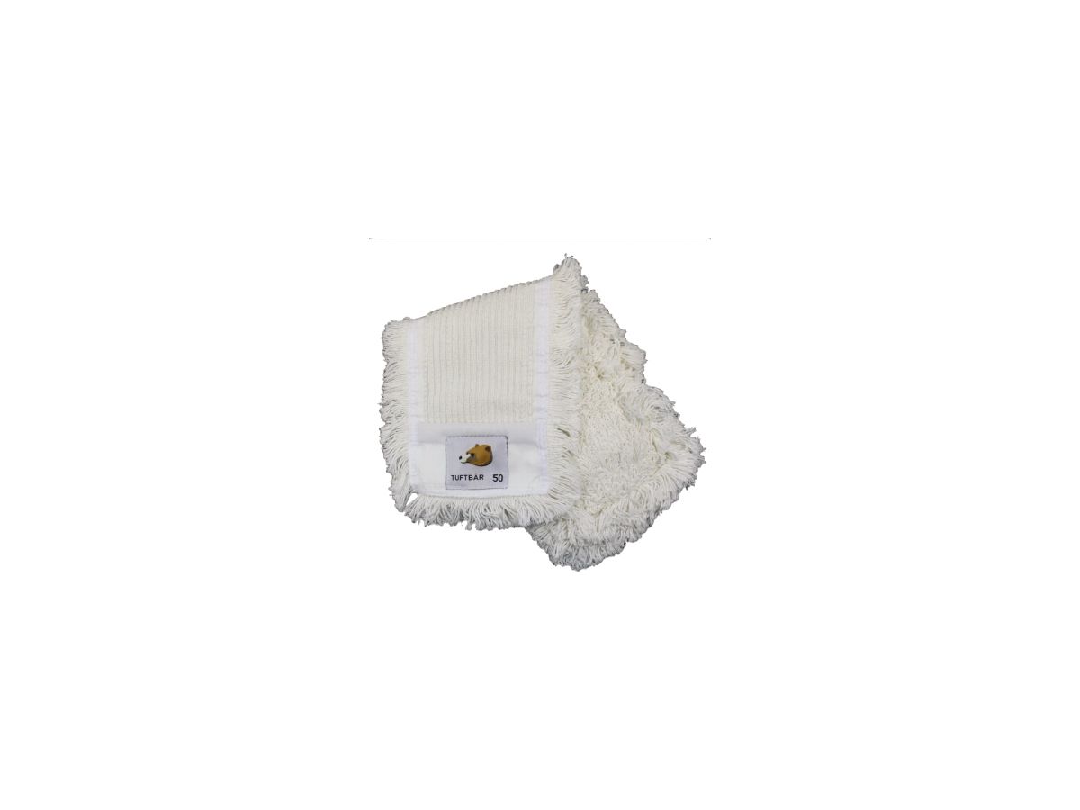 Premium Tuftmop 50cm geschl/außen offen ws