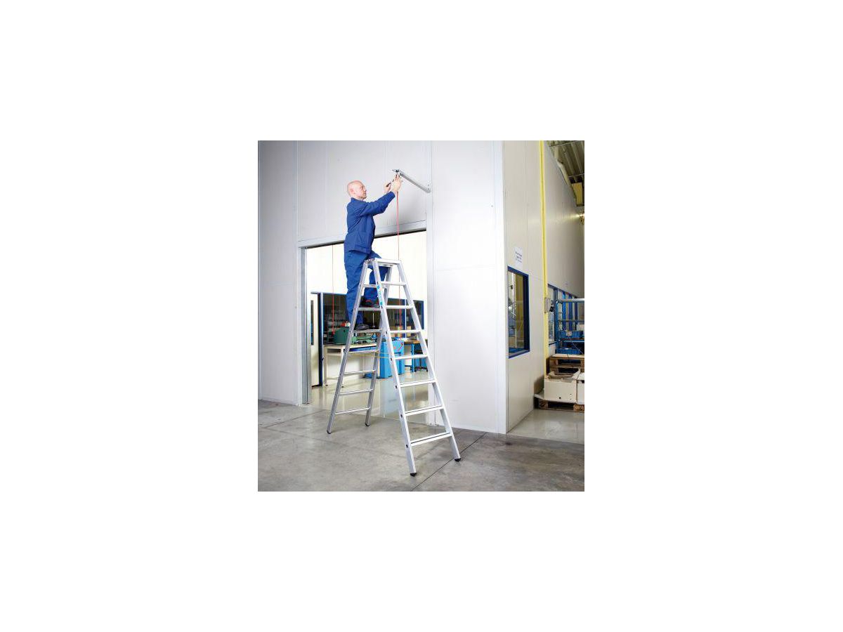 ZARGES Stufen Stehleiter, beidseitig begehbar 2x14 Stufen Nr.: 41314