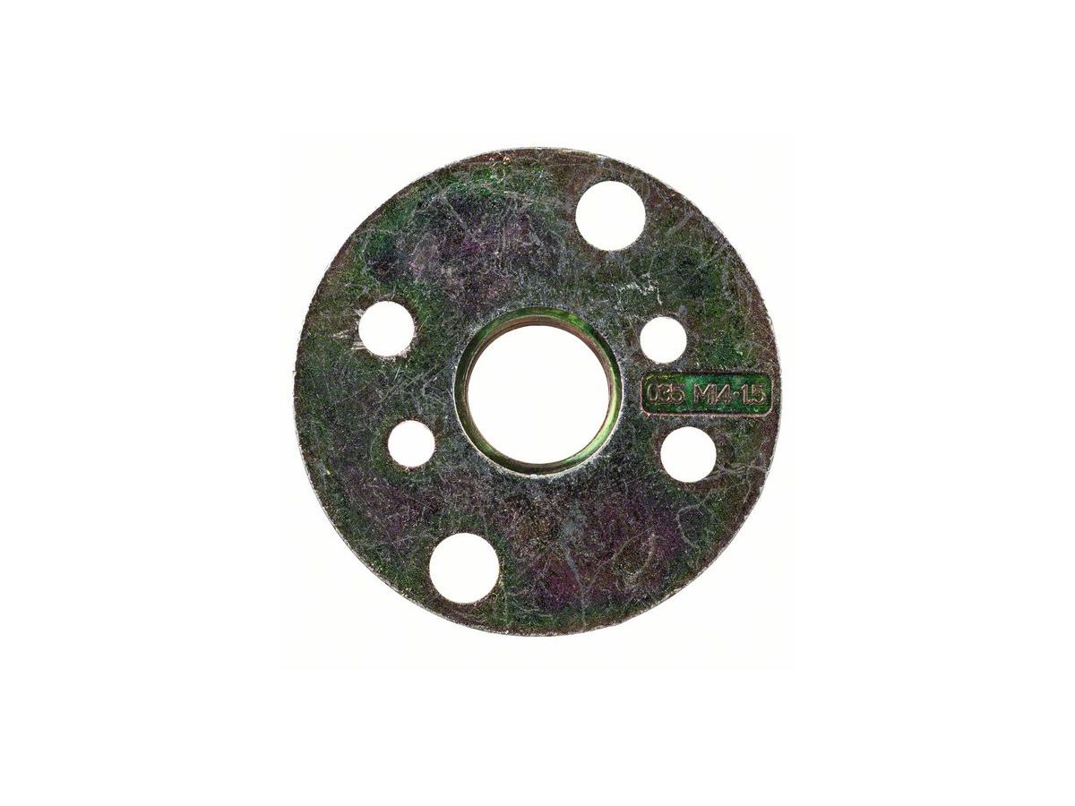 BOSCH Rundmutter mit M 14 x 1,5 Feingewinde, Durchmesser: 115/125 mm